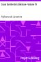 [Gutenberg 41056] • Cours familier de Littérature - Volume 19